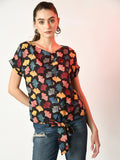Myshka Women's Multi Printed Top