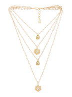 Ruby Raang Gold Kundan Layered Necklace