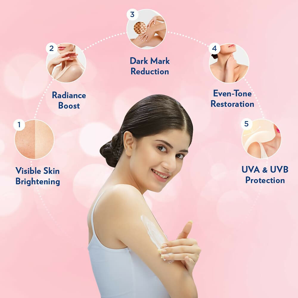 Vaseline Healthy Bright Complete 10 Anti Ageing Body Lotion, 10 in 1 Body Lotion With Vitamin B3, AHA, Pro-Retinol