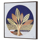 Tehzeeb Creations Golden Embossed Wall Painting