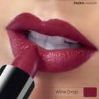 Faces Canada Creme Finish Lipstick - Wine Drop 20 - Distacart