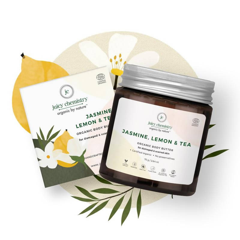 Juicy Chemistry Jasmine, Lemon & Tea Organic Body Butter