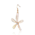 Trendoo Jewelry Gold Plated Stylish Fancy Party Wear Beige Drops