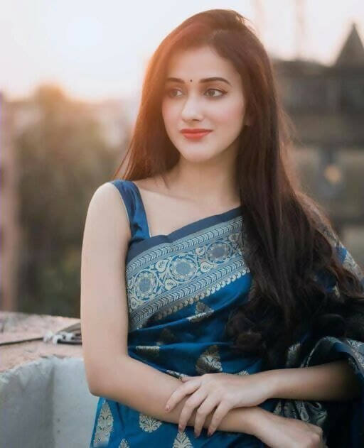 DEIANA'S Beautiful Designer Golden zari Soft Lichi Silk Saree - Navy Blue