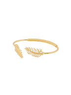 NVR Women Gold Plated Adjustable Kada Bracelet - Distacart