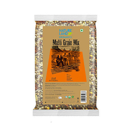 Nature Land Organics Roasted Multi Grains Mix