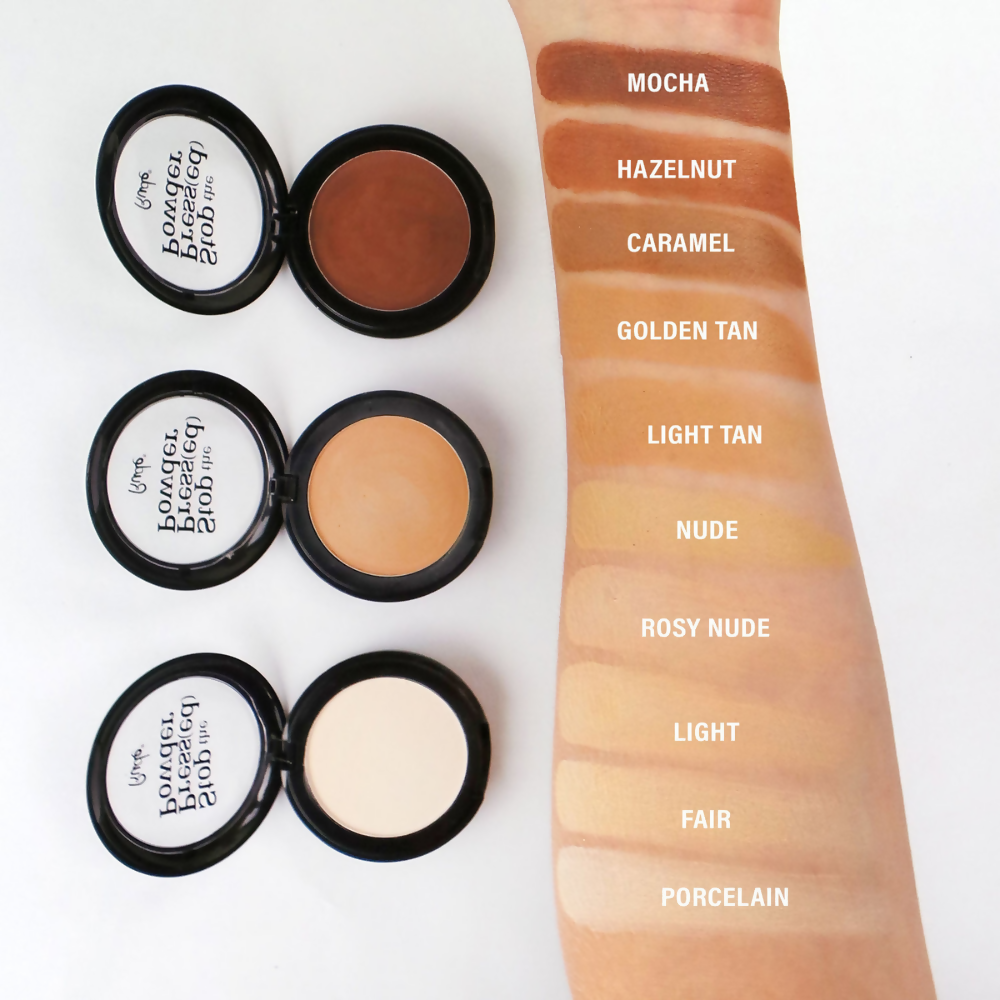Rude Cosmetics Stop The Pressed Powder - Rosy Nude 04