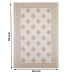 Urbano Homz Table Cloth for 6 Seater Dining Table - Cream