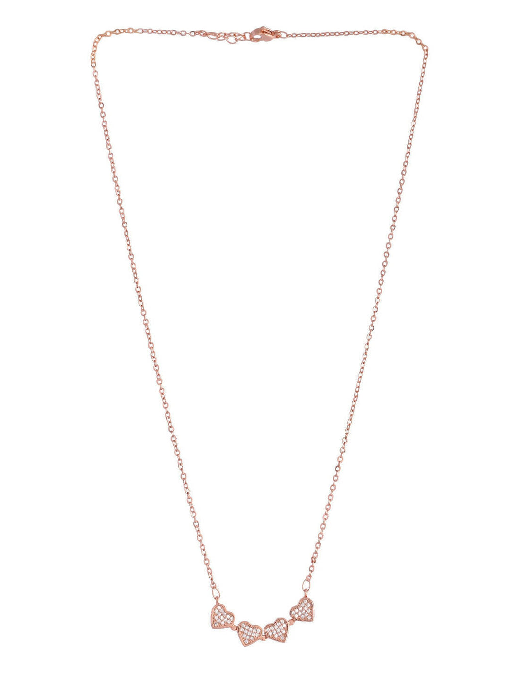 VOJ Women Gold Color stainless steel Necklace and Chains - Distacart