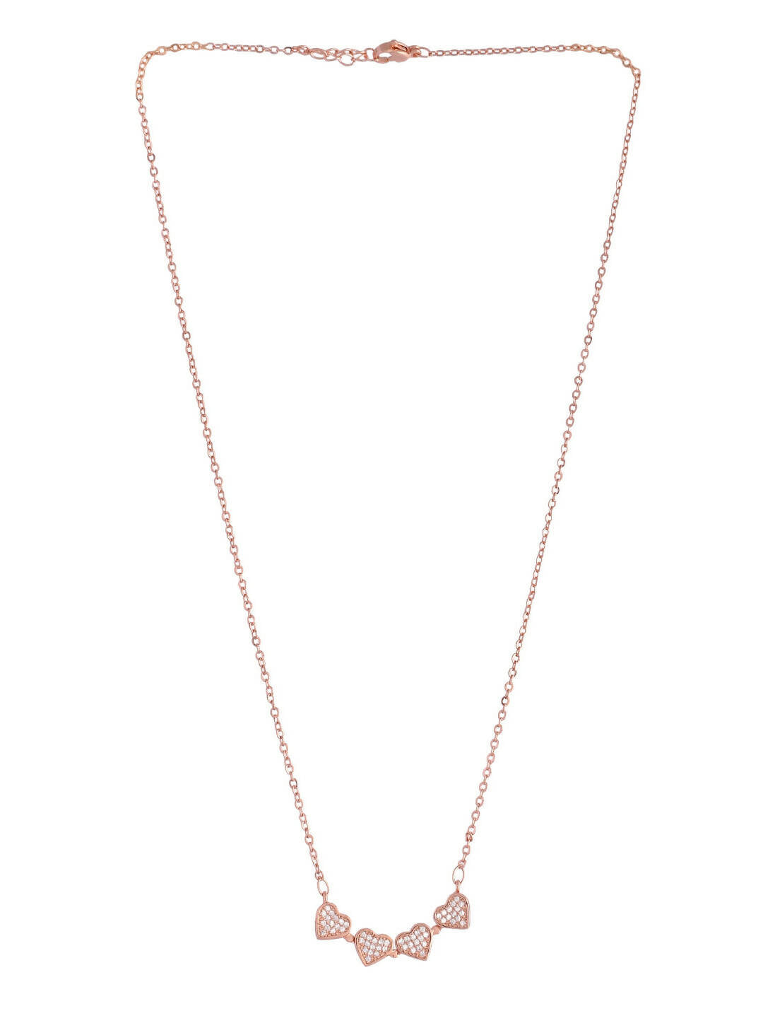 VOJ Women Gold Color stainless steel Necklace and Chains - Distacart