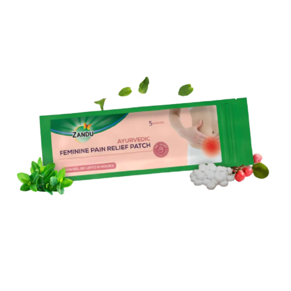 Zandu Feminine Pain Relief Patch - Distacart