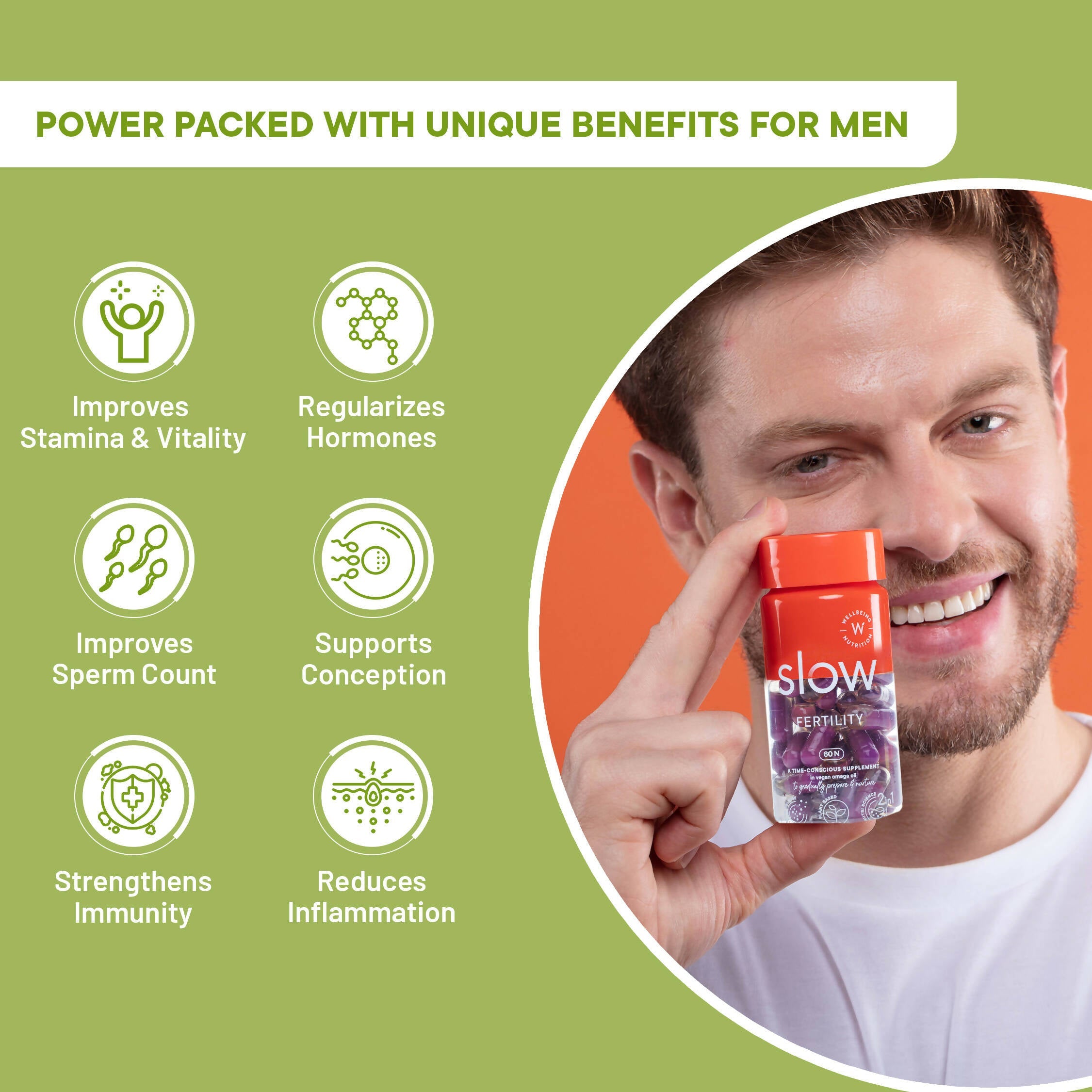 Wellbeing Nutrition Slow | Fertility for Her Capsules - Distacart