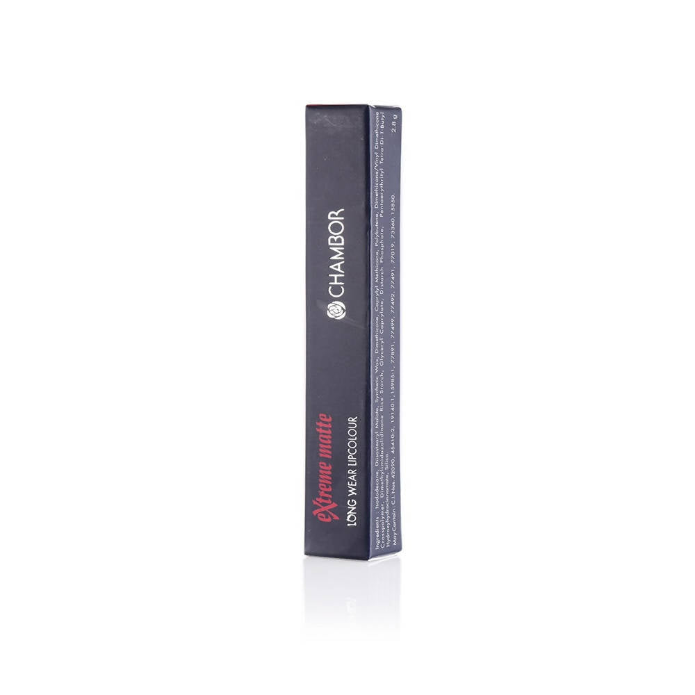 Chambor Saddle Brown 10 Extreme Matte Long Wear Lip Colour
