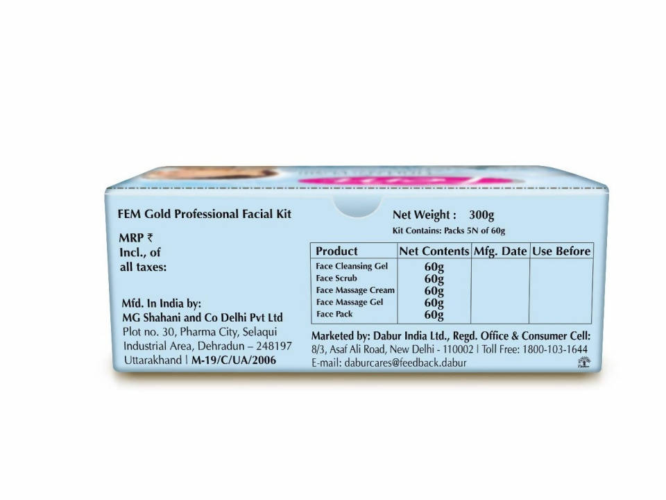Fem Queen's Pearl Professional Facial Kit