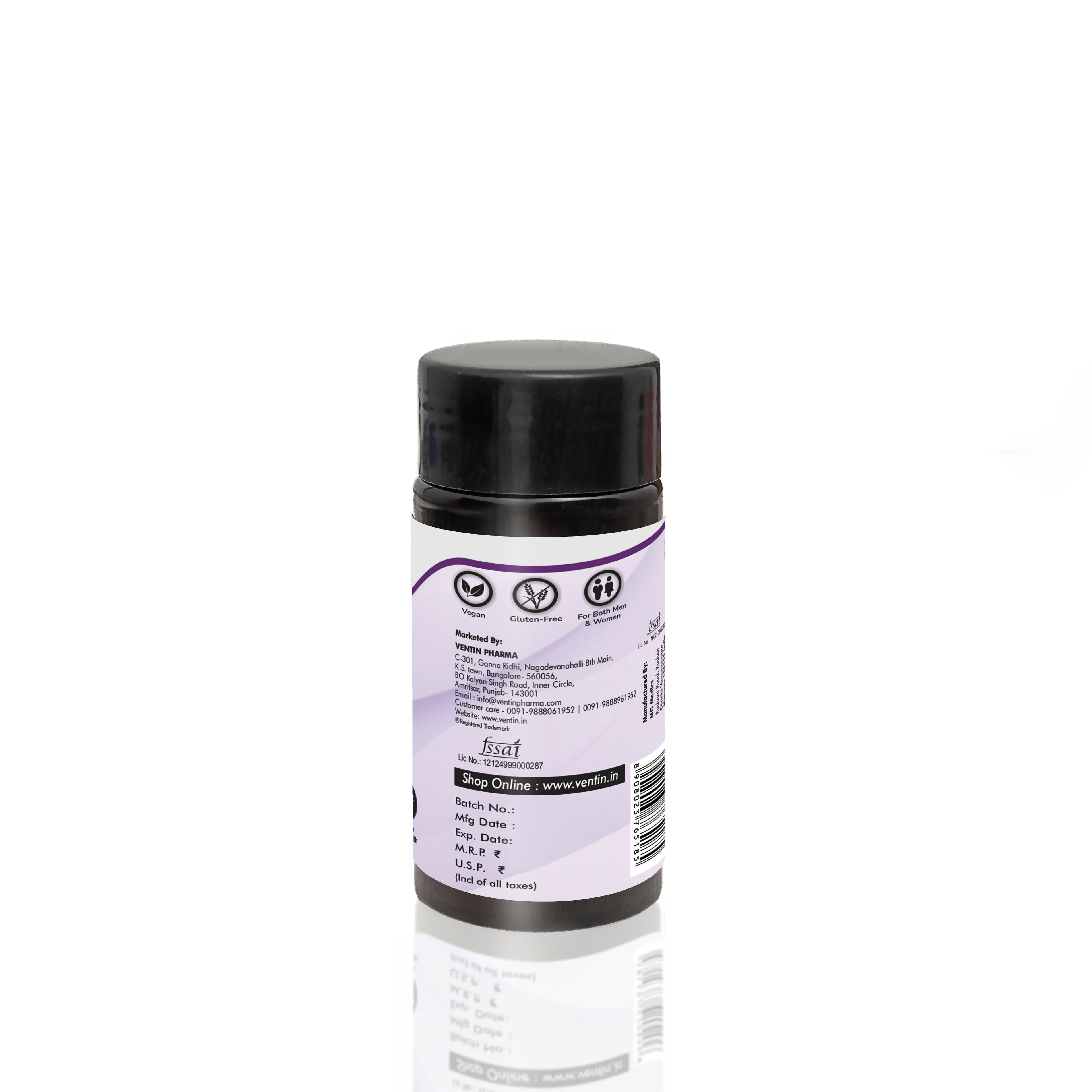 Ventin Organics Magjaz Magnesium Glycinate Tablets