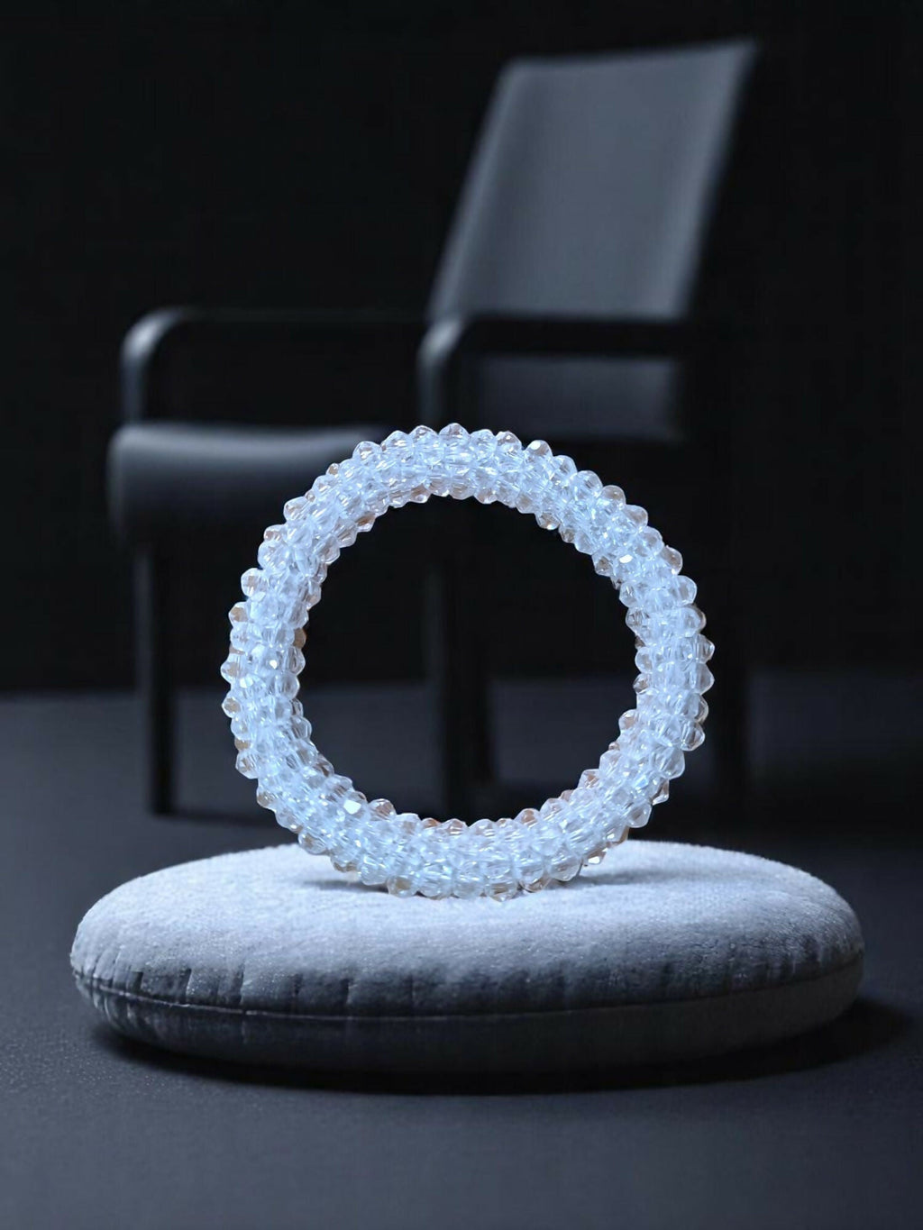Inhanns Unisex Crystal Bloom – Adjustable Crystal Bead Bracelets - White - Distacart