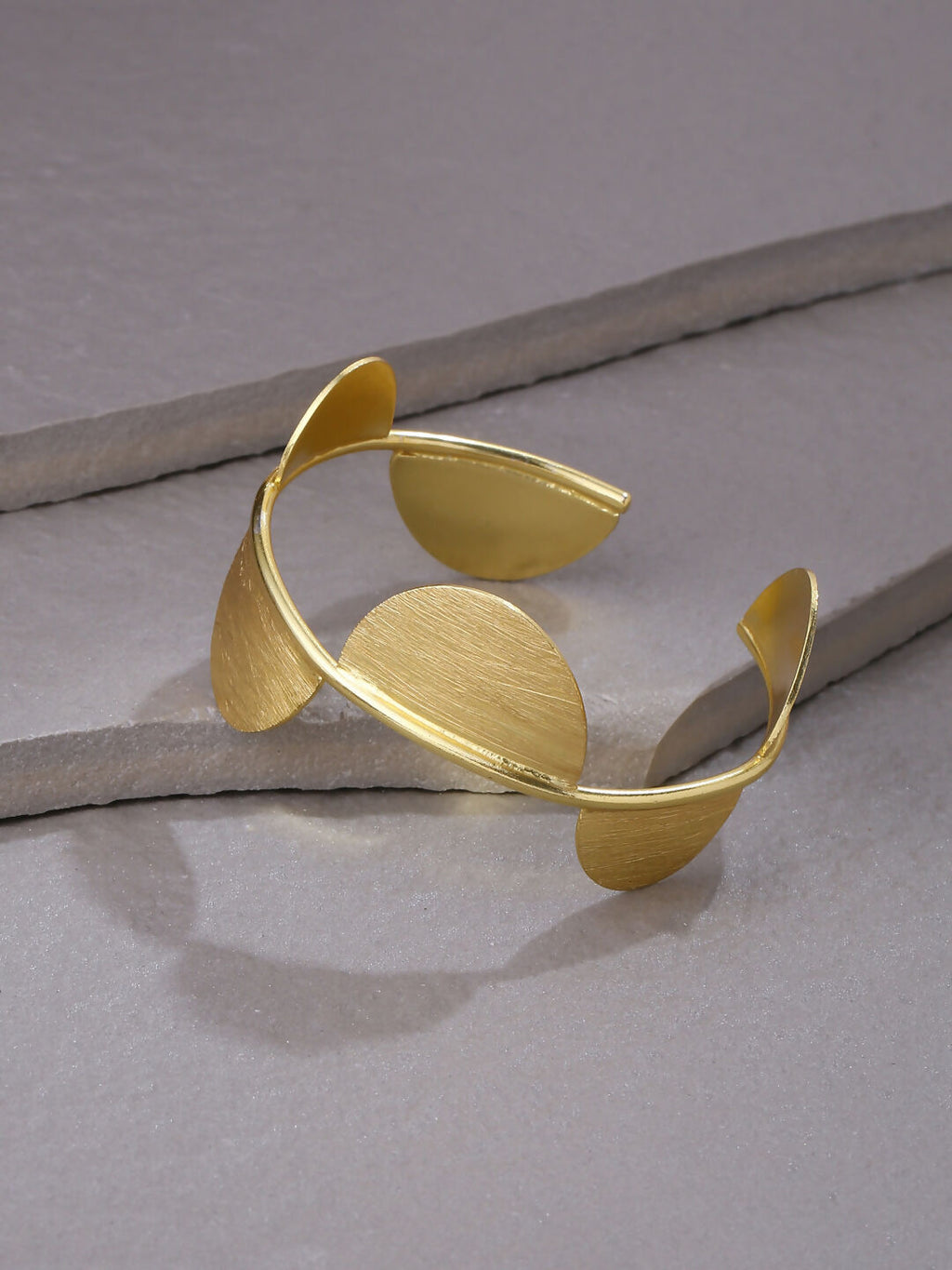 NVR Women Gold Plated Adjustable Kada Bracelet - Distacart