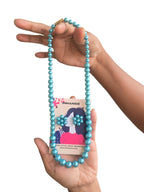 Inhanns Spectrum Everyday Pearl Sets - Single Strand - Skyblue
