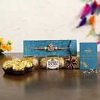 Holy Ganesha Rakhi & 4 Pcs Ferrero Rocher - Distacart