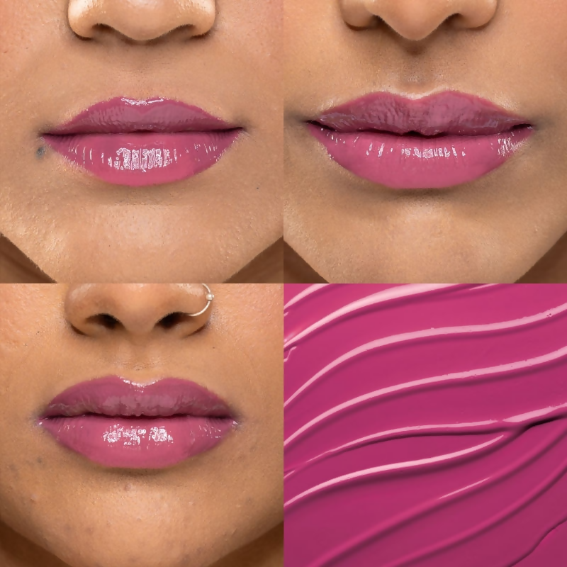 The Skin Diet Company Lip Barrier Tint High Shine Gloss Oil - Desert Rose