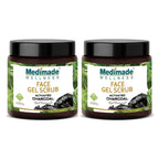 Medimade Wellness Activated Charcoal Face Gel Scrub