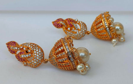 Ad Ruby Designer Jhumkas