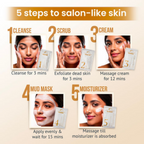 Alps Goodness Gold Glow Facial Kit - Saffron