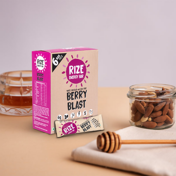 Rize Energy Bar Berry Blast - Distacart