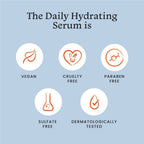 Foxtale Daily Hydrating Serum With Hyaluronic Acid - For Plump & Glowing Skin