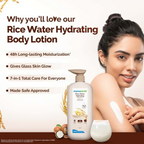 Mamaearth Rice Water Hydrating Body Lotion
