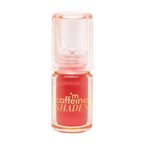 mCaffeine Shades Lip & Cheek Glow Tint Longlasting, Blendable Dewy Finish - Scarlet