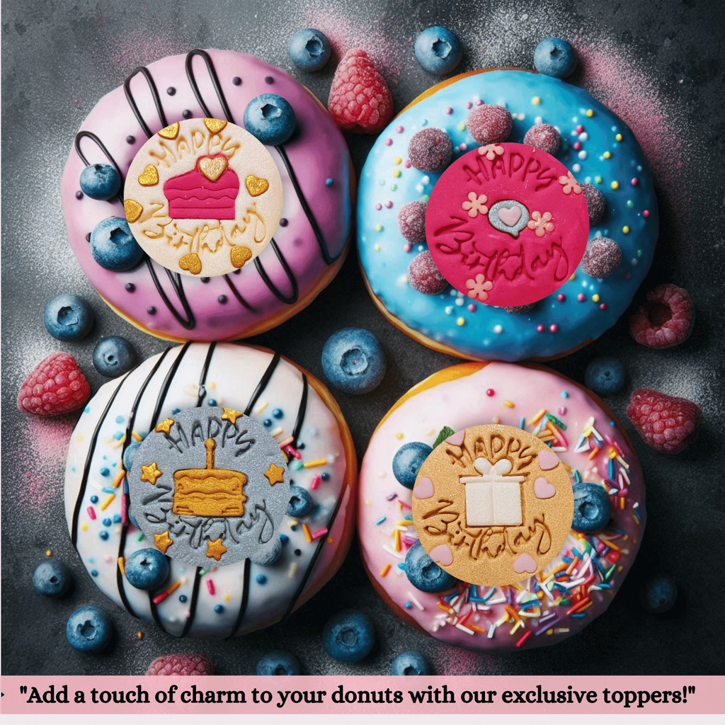 confect happy birthday toppers for cakes cupcakes cake decorations supplies 100gms ct 09