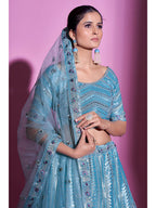 Myra Firozi Gota Silk Embroidered Designer Lehenga Choli