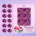 sugar roses for cake cupcake decoration fuchsia pink 120 gms