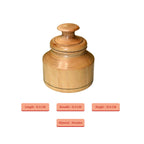 Sowpeace Premium Wooden Storage Jar for Elegant Organization - Distacart