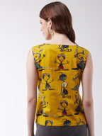 InWeave Quirky Sleeveless Top