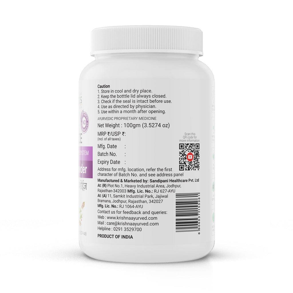 Krishna'S Herbal & Ayurveda Freshoeaze Powder - Distacart