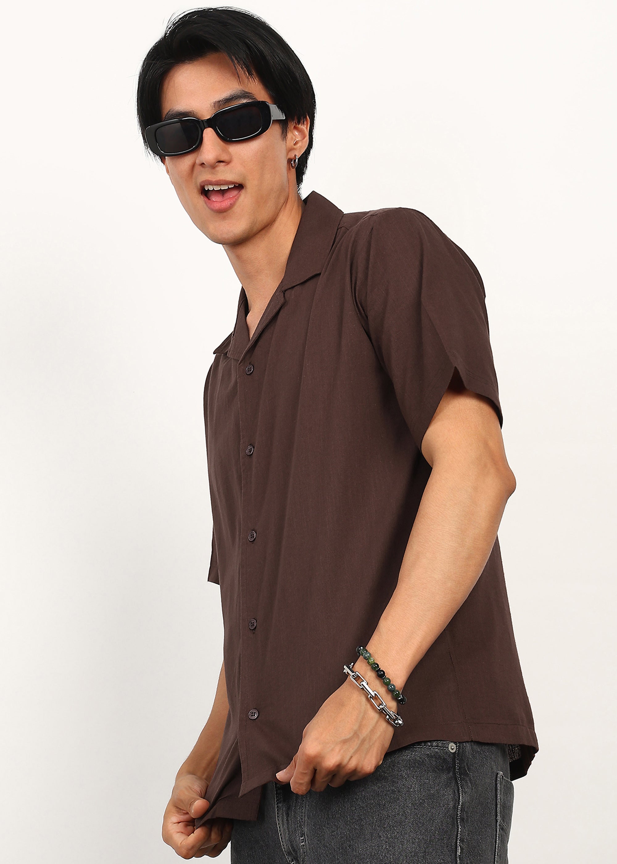 Fabmade Cocoa Drift Shirt