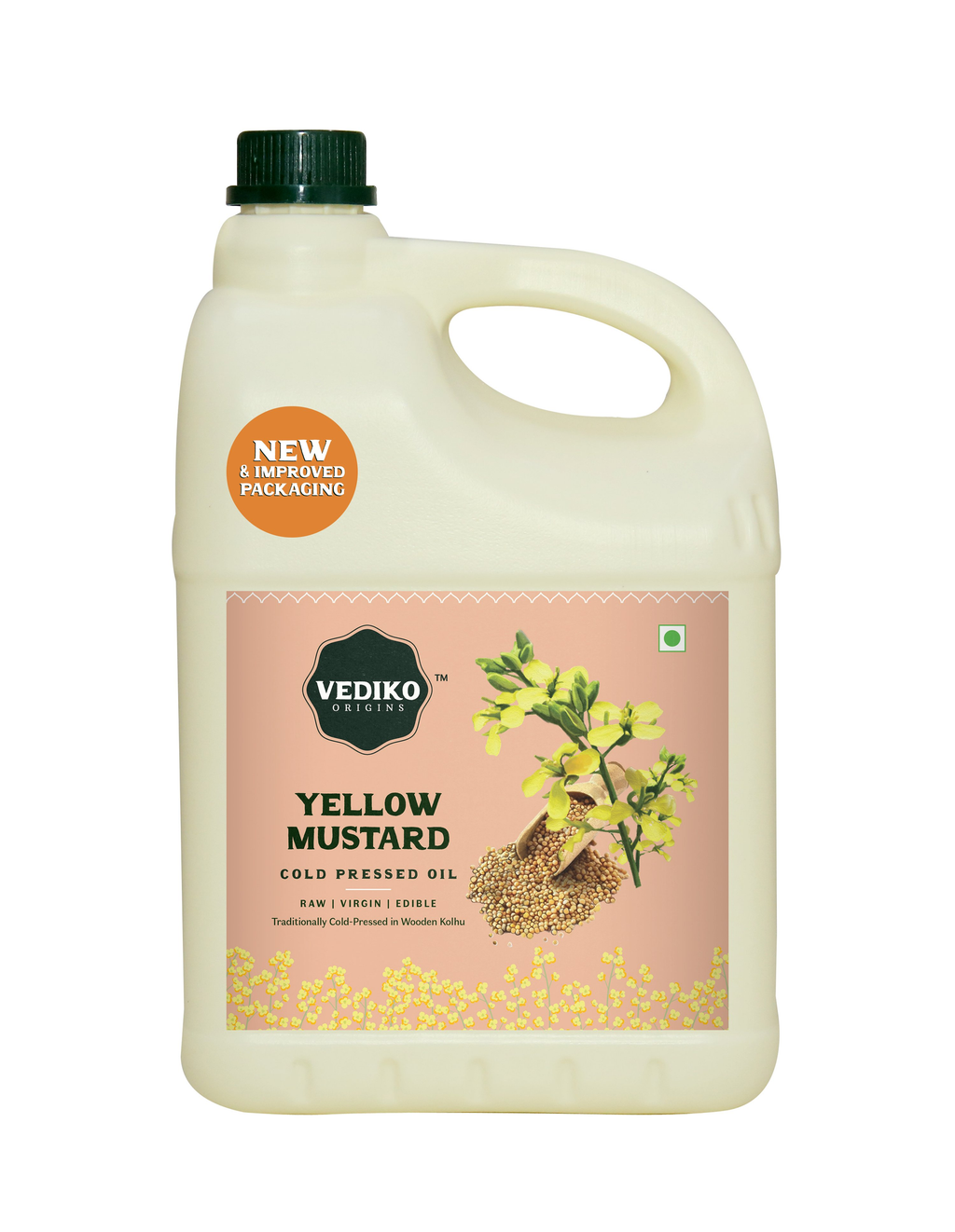 Vediko Origins Yellow Mustard Oil - Distacart