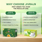 jivraj9 Tea Mint Green Tea - Distacart