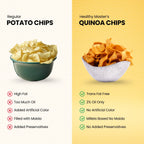Healthy Master Light & Crispy Quinoa Chips | Millet Chips - Distacart