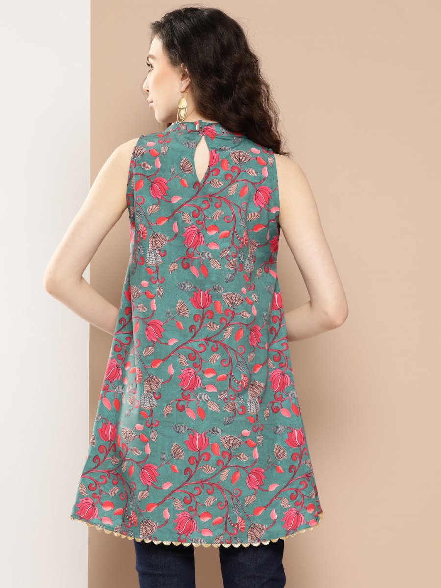 Ahalyaa Floral Printed Tunic