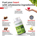 Health Veda Organics Coenzyme (Coq10) Capsules - Distacart