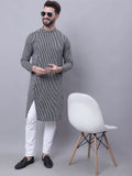 Even Apparels Black Sherwani Kurta With Asymetrical Cut - Distacart