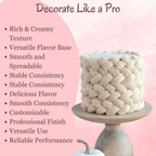confect american buttercream vanilla fla br b 1 kg b