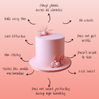 blush pink sugarpaste 250 gms