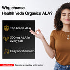 Health Veda Organics Alpha Lipoic Acid Capsules - Distacart