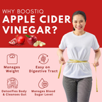 BOOSTIQ Apple Cider Vinegar Effervescent Tablets - Apple Flavour