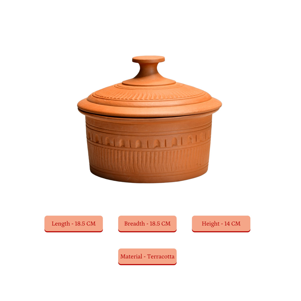 Sowpeace Premium Large Terracotta Food Serveware - Distacart