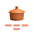 Sowpeace Premium Large Terracotta Food Serveware - Distacart